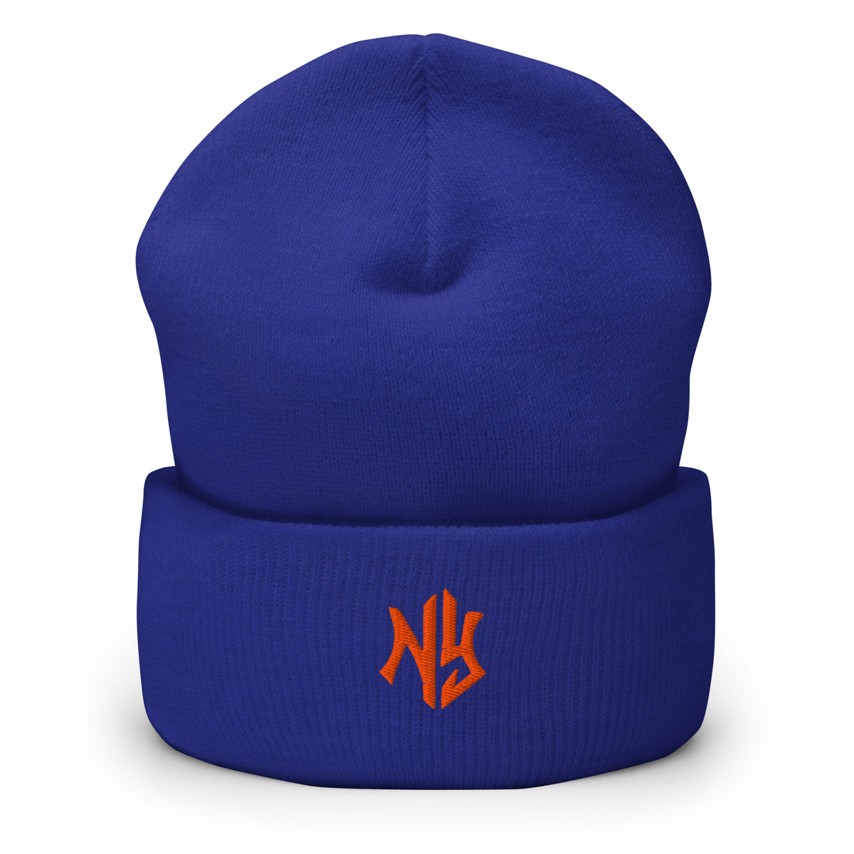 Knicks Cuffed Beanie — Blue