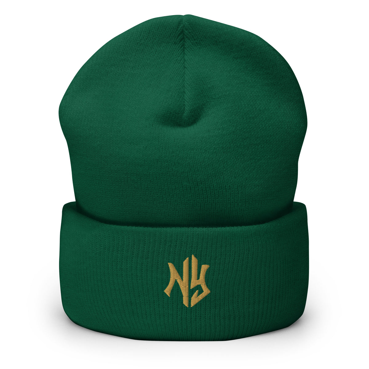 NY Cuffed Beanie in Spruce