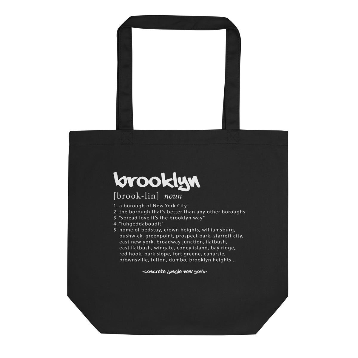 Brooklyn Tote Bag – Black