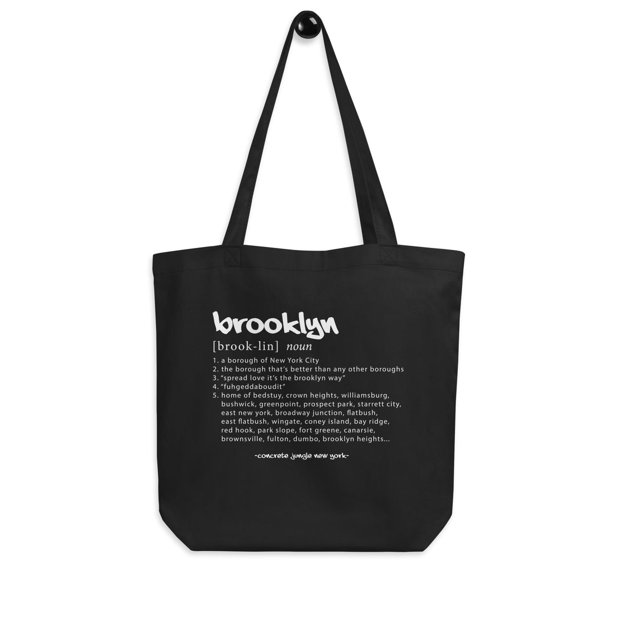 Brooklyn Tote Bag – Black