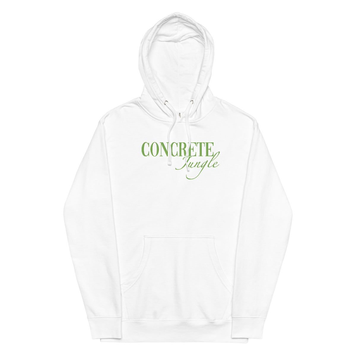 Unisex Midweight Hoodie – White
