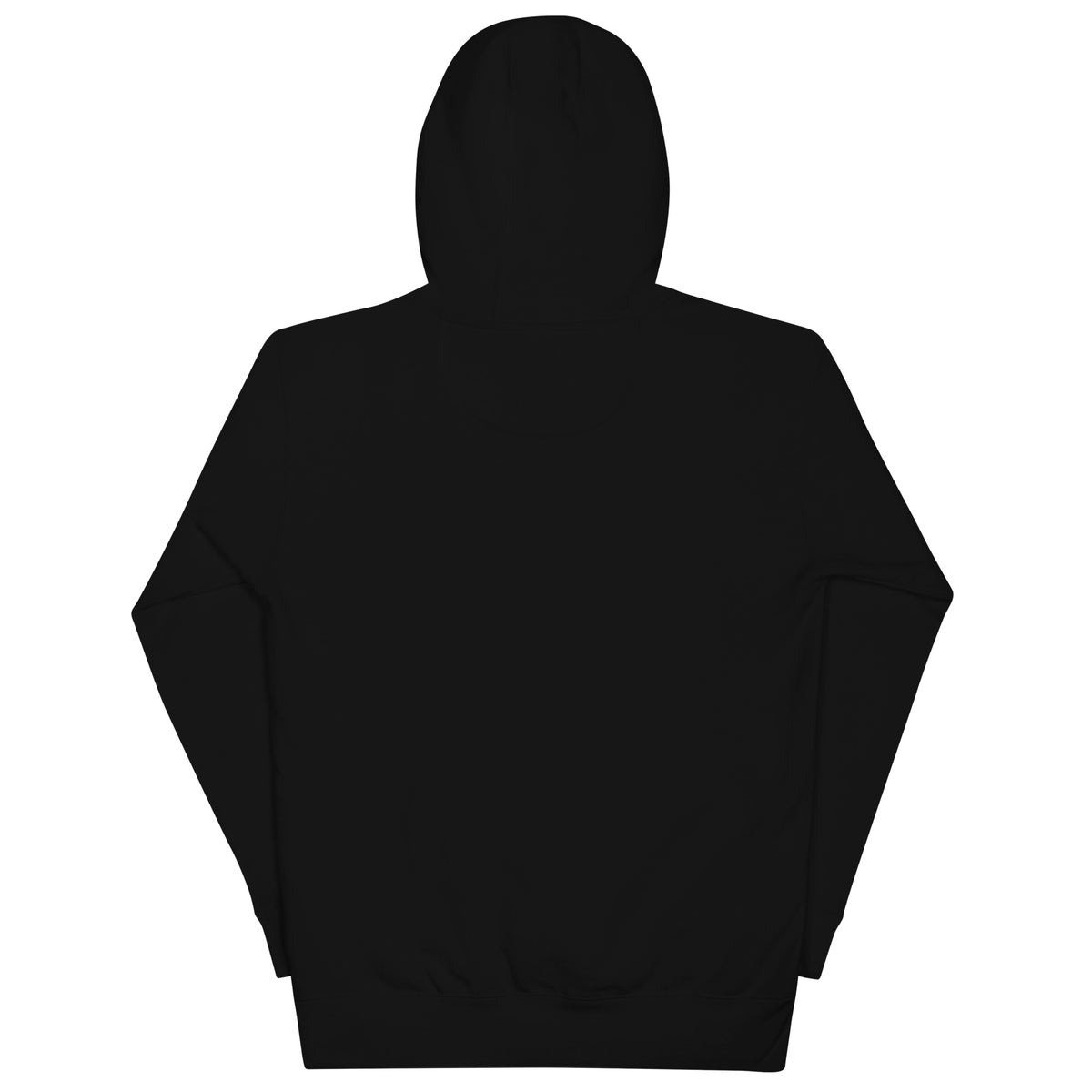 Concrete Jungle New York Unisex Premium Hoodie in Black - back view