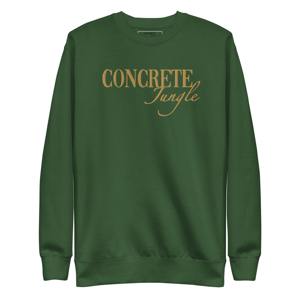 Unisex Premium Sweatshirt – Forest Green