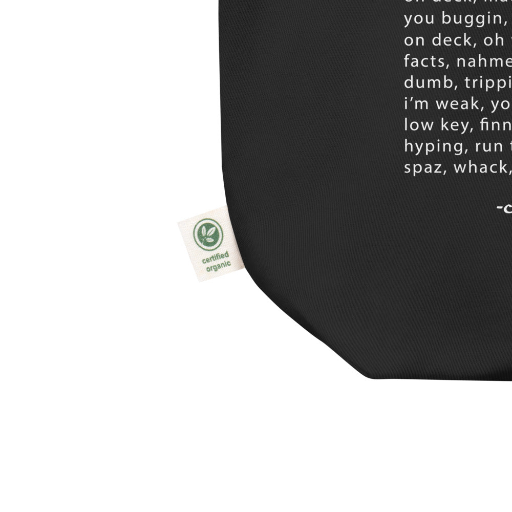 New York Tote Bag – Black