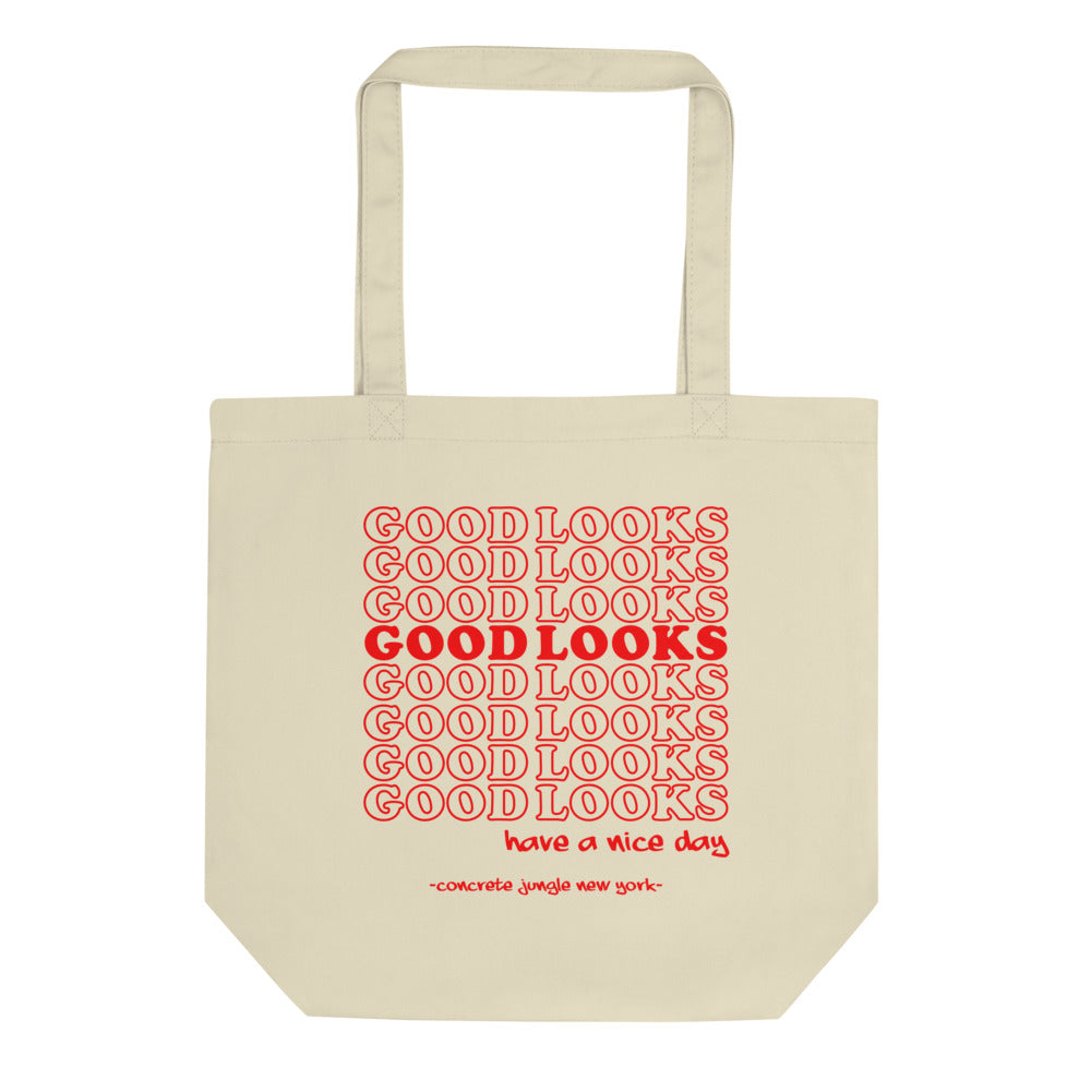 Good Looks Thank You Tote Bag – Oyster