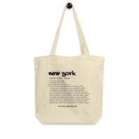 New York Tote Bag
