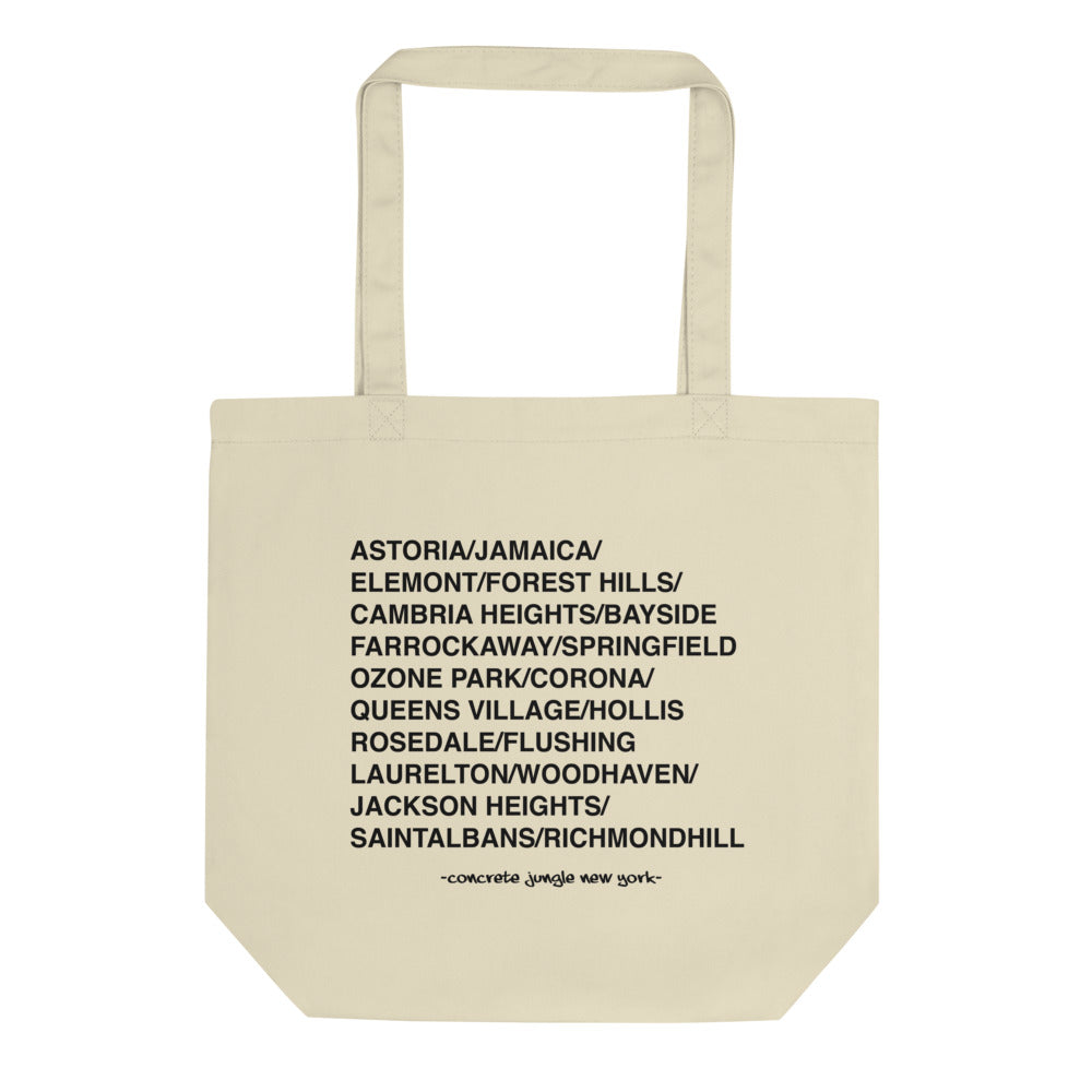 Queens Cities Tote Bag