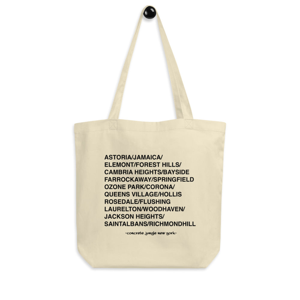 Queens Cities Tote Bag