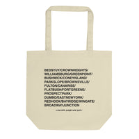 Brooklyn Cities Tote Bag