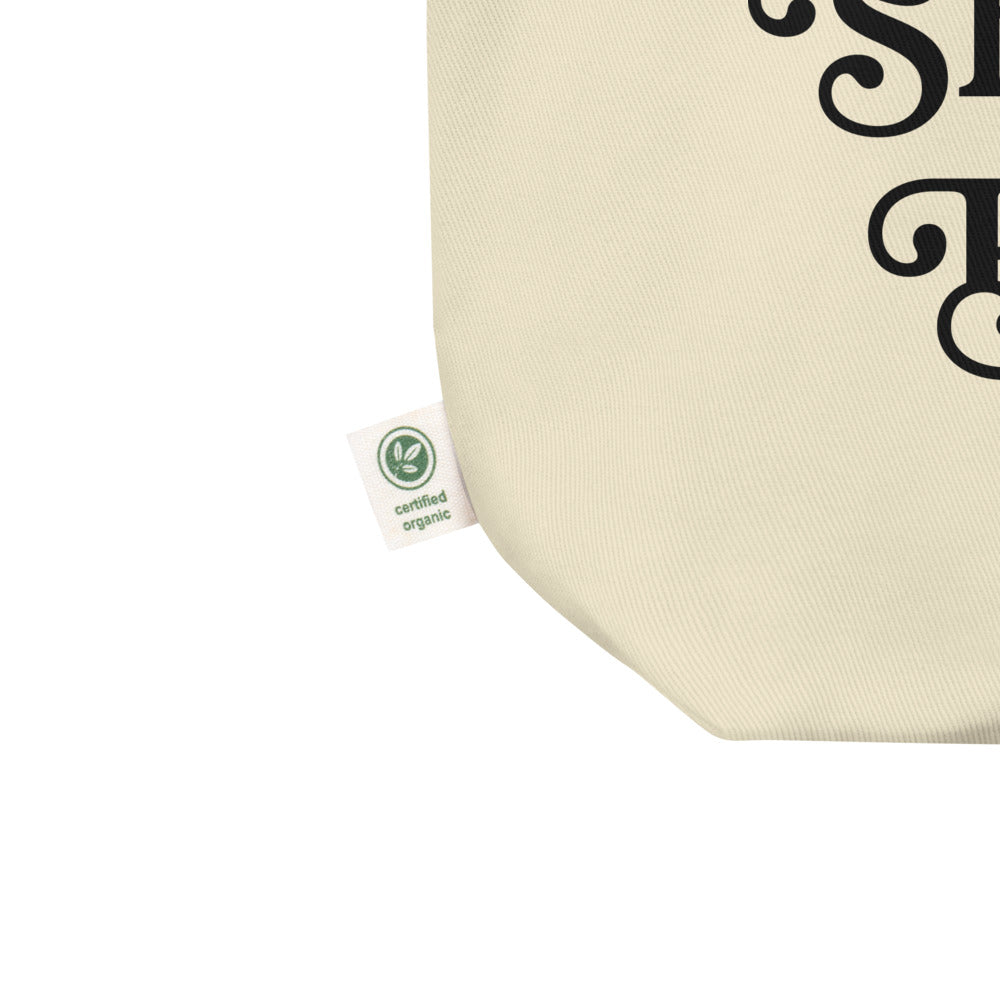 Thank You For Shopping Black Tote Bag – Oyster